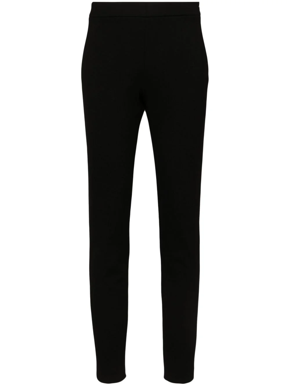 tapered jersey trousers - 1
