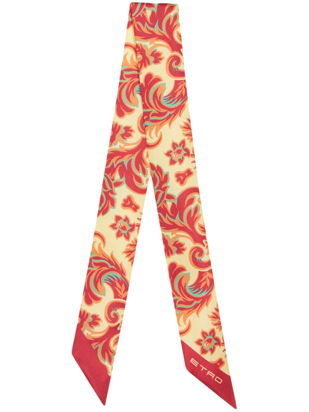 Paisleyina silk scarf - 1