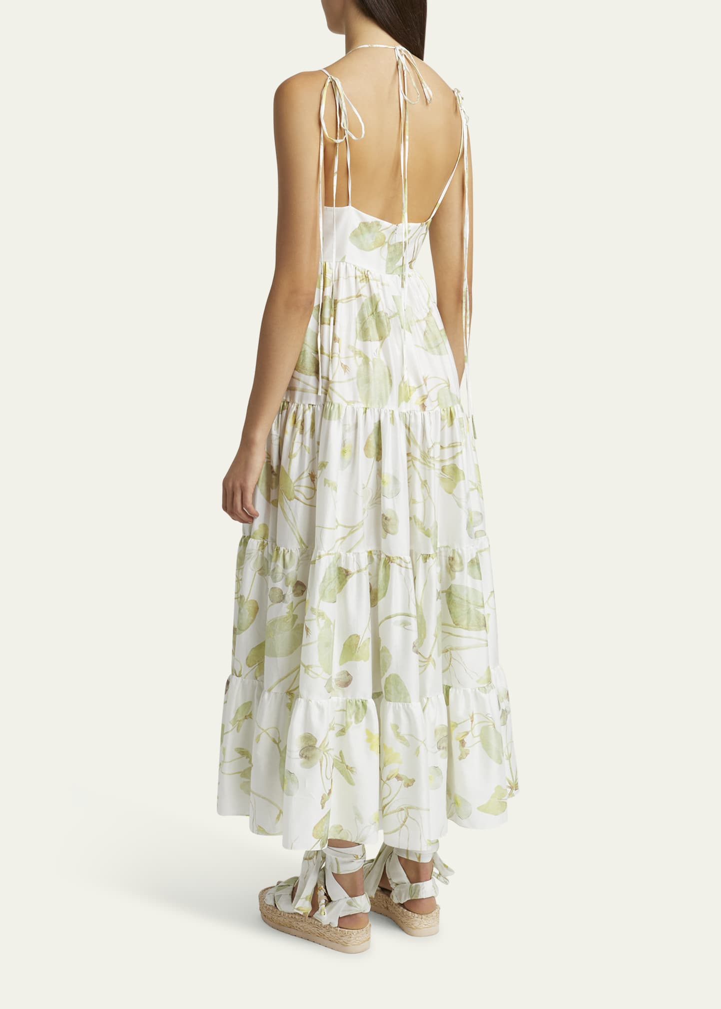 Strappy Fit-&-Flare Maxi Dress - 3