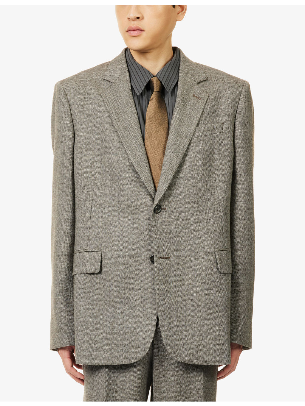 Ceremony Single-Breasted Wool Blazer - 3