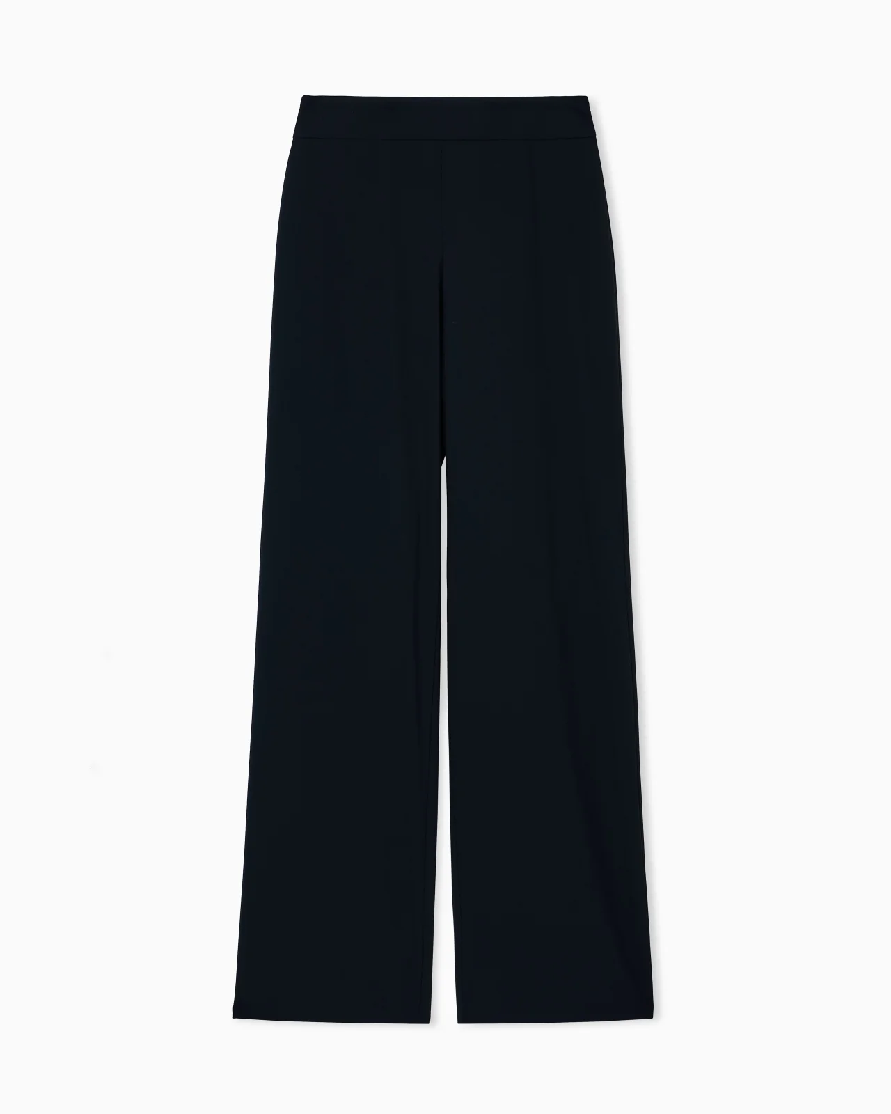 Wool crepe trousers - 1