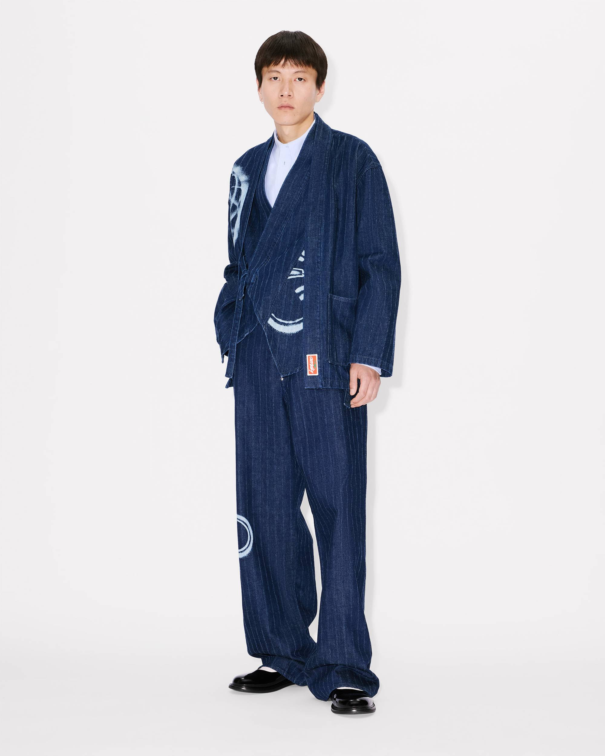 'Kenzo x Futura 2000' kimono jacket in Japanese denim - 3