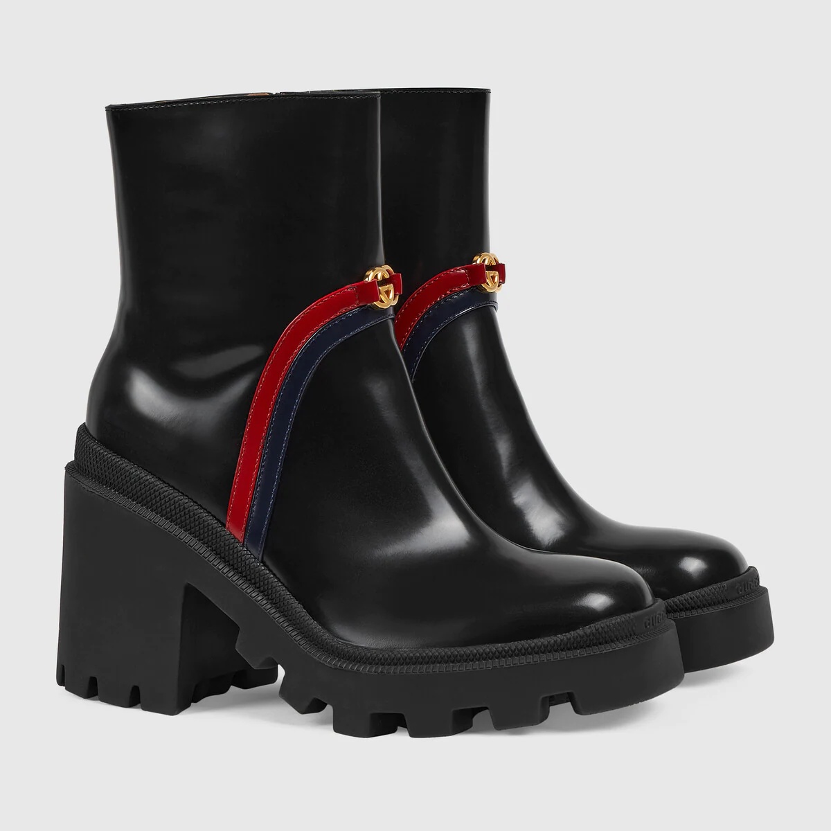 Women's ankle boot with Interlocking G - 2