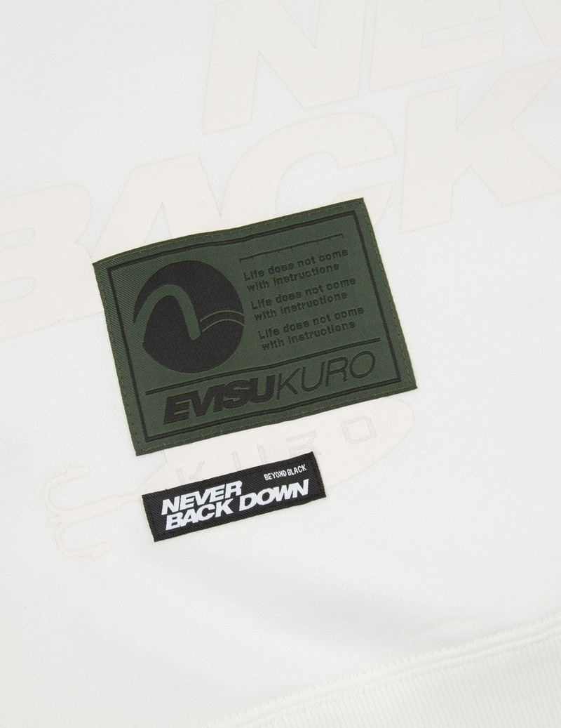 Transparent Seagull Badge Logo Print Sweatshirt 7