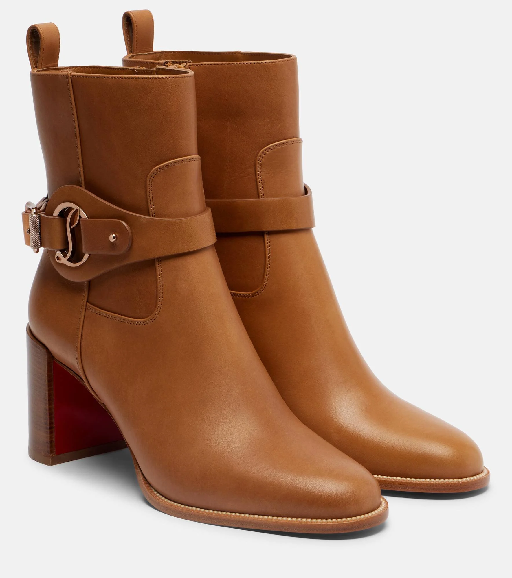 Dianouchette 70 leather ankle boots - 1