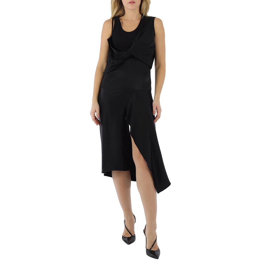 Atlein Ladies Black Hybrid Dress - 4