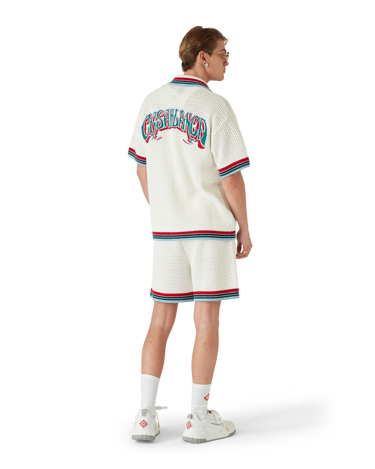 Crochet Sporty Shorts | Casablanca Paris - 3