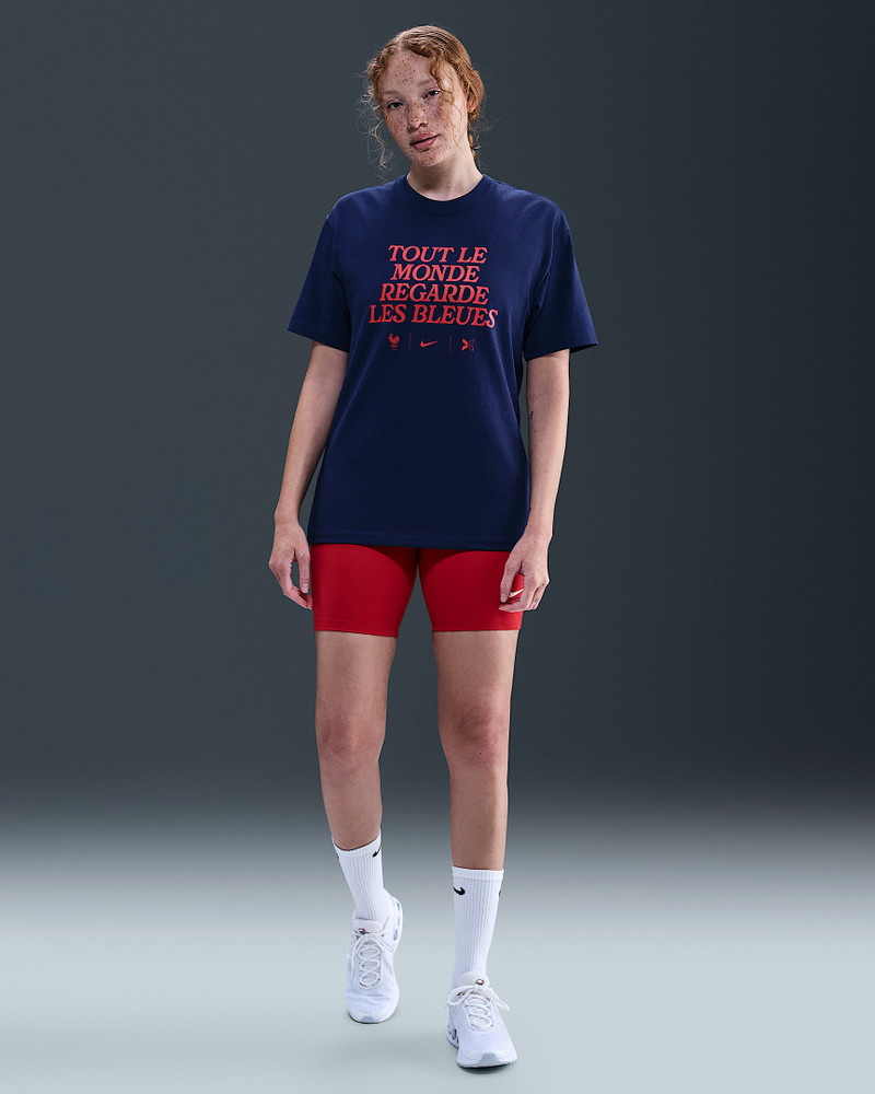 Everyone Watches Women's Sports™ "FFF" Nike by TOGETHXR Soccer T-Shirt 6