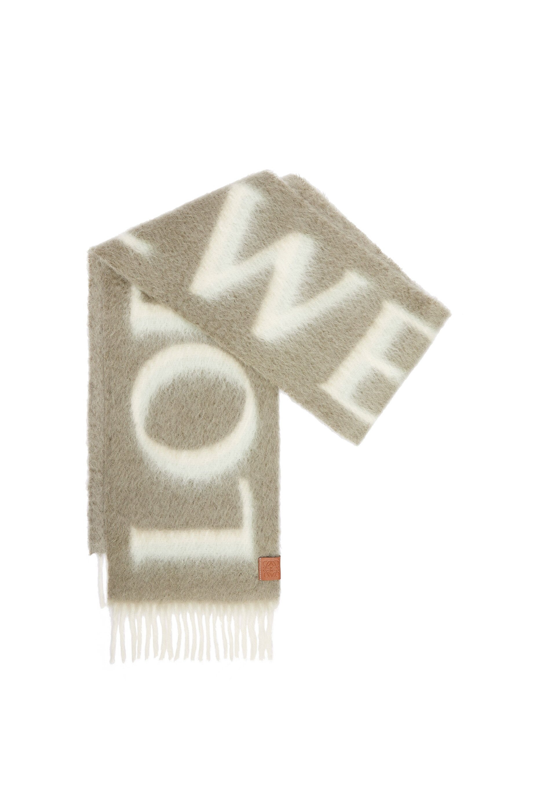 LOEWE scarf in wool and mohair - 2