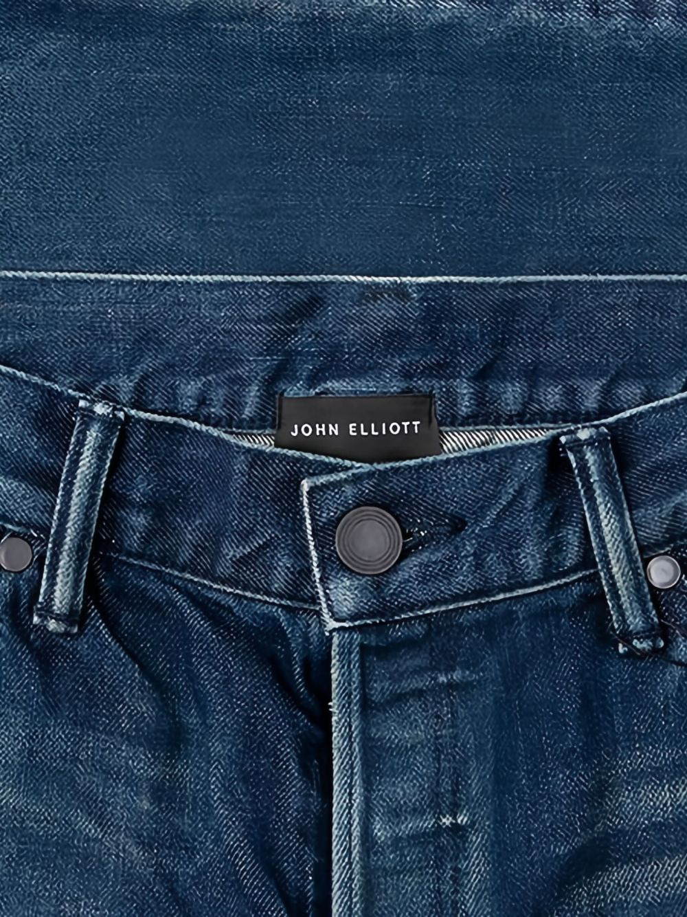 faded effect jeans - 4