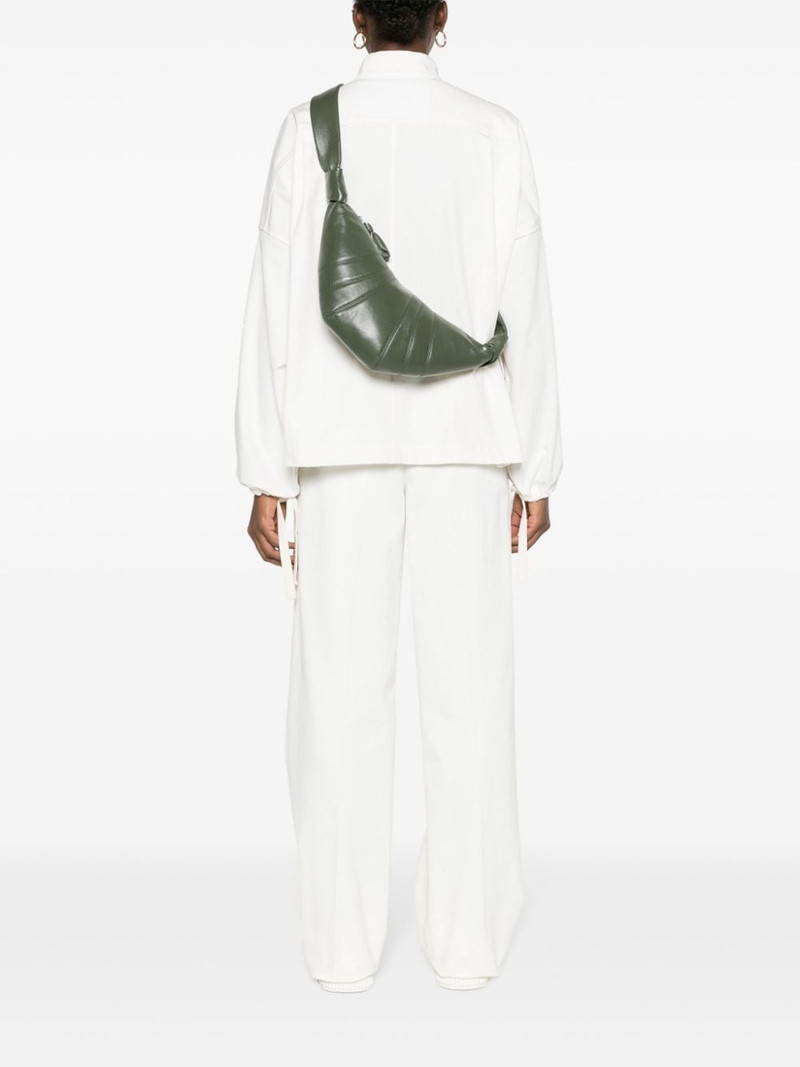 Lemaire small Croissant leather shoulder bag outlook