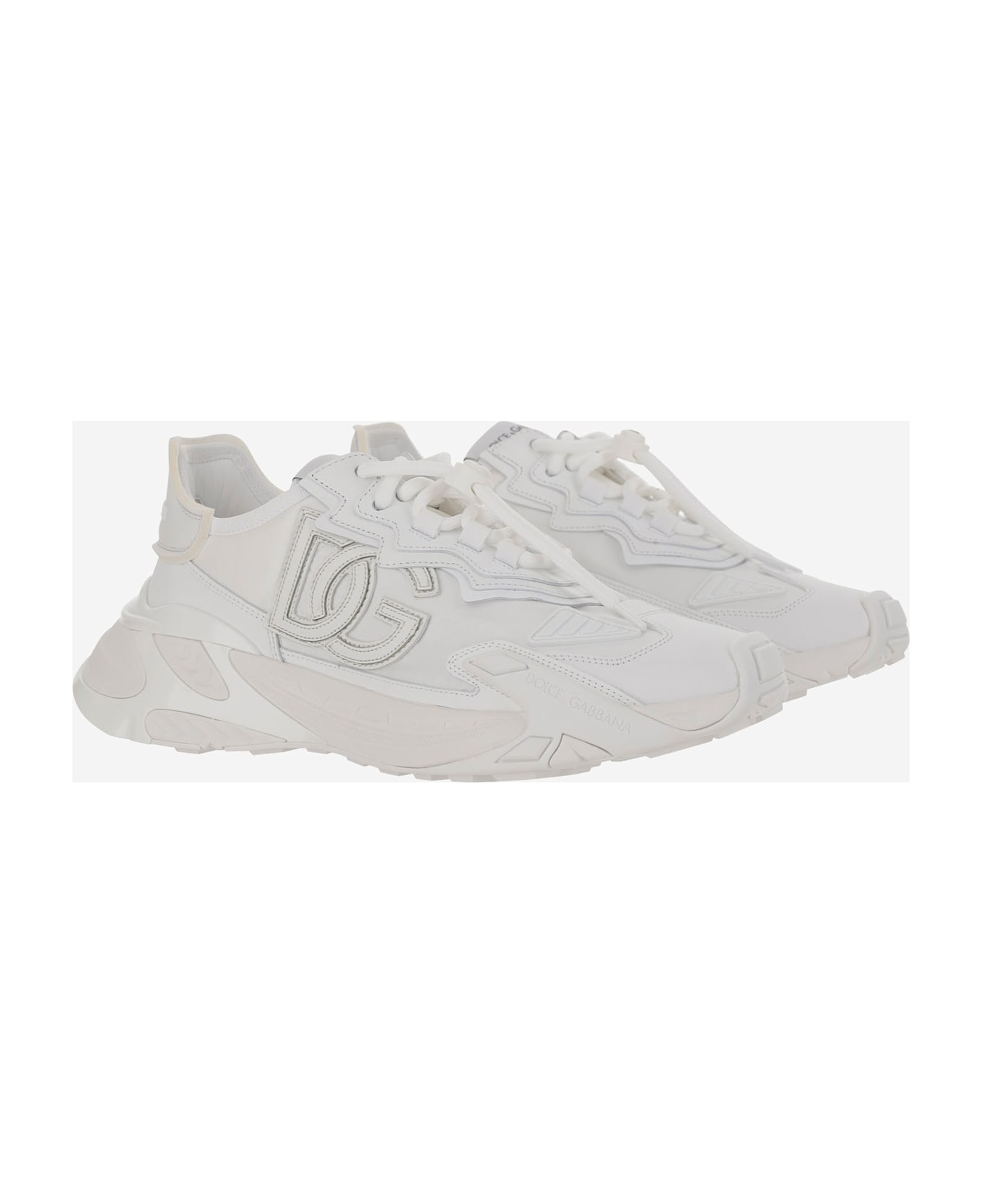 Chunky Sneakers With Embroidered Logo - 3