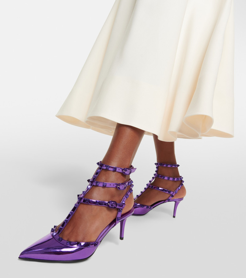 Rockstud patent leather pumps 4
