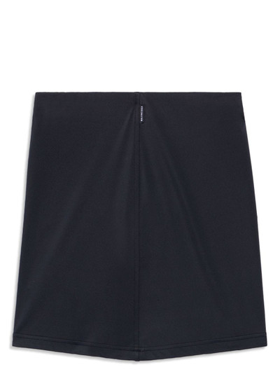 BALENCIAGA logo-tag cotton skirt outlook