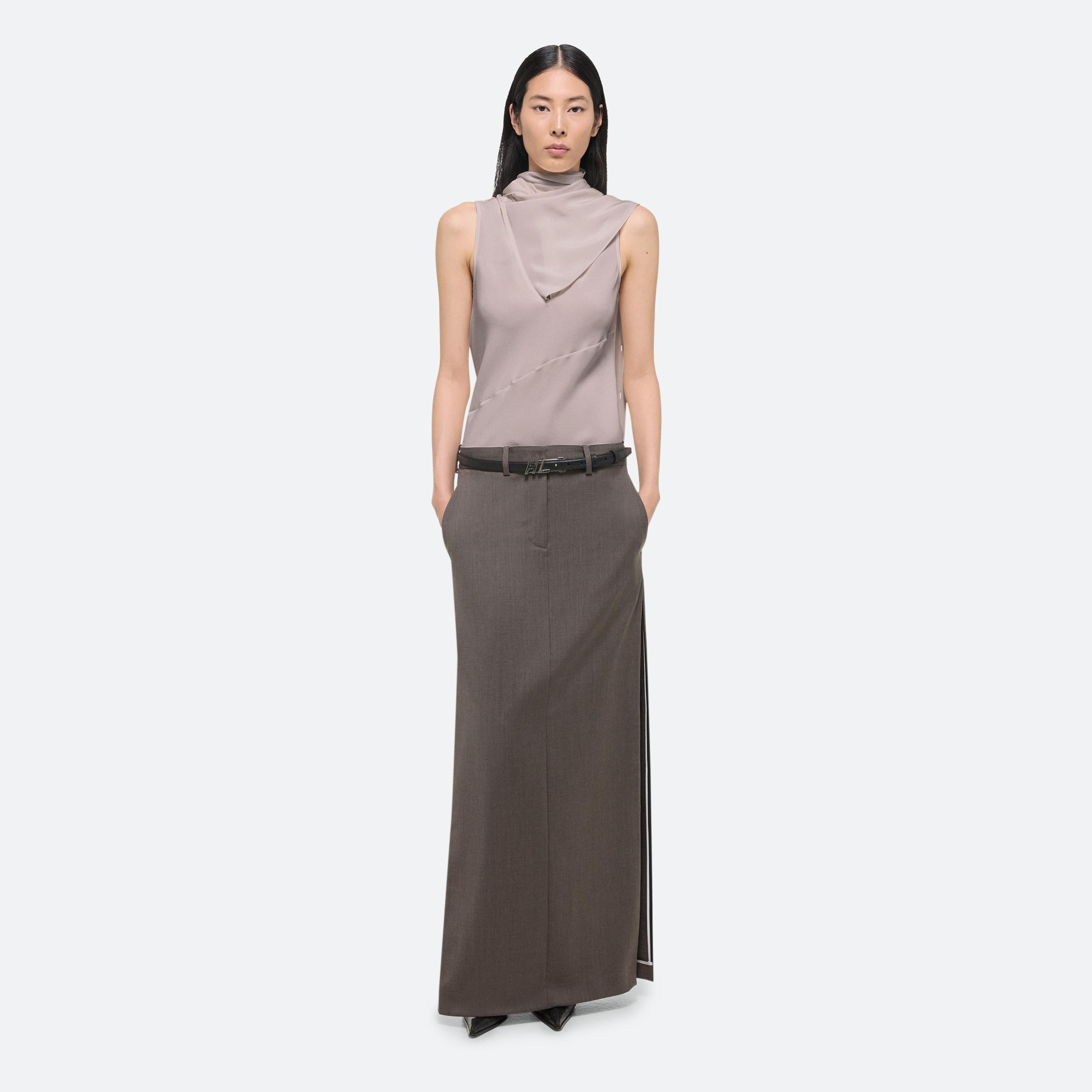 SCARF BLOUSE - 8