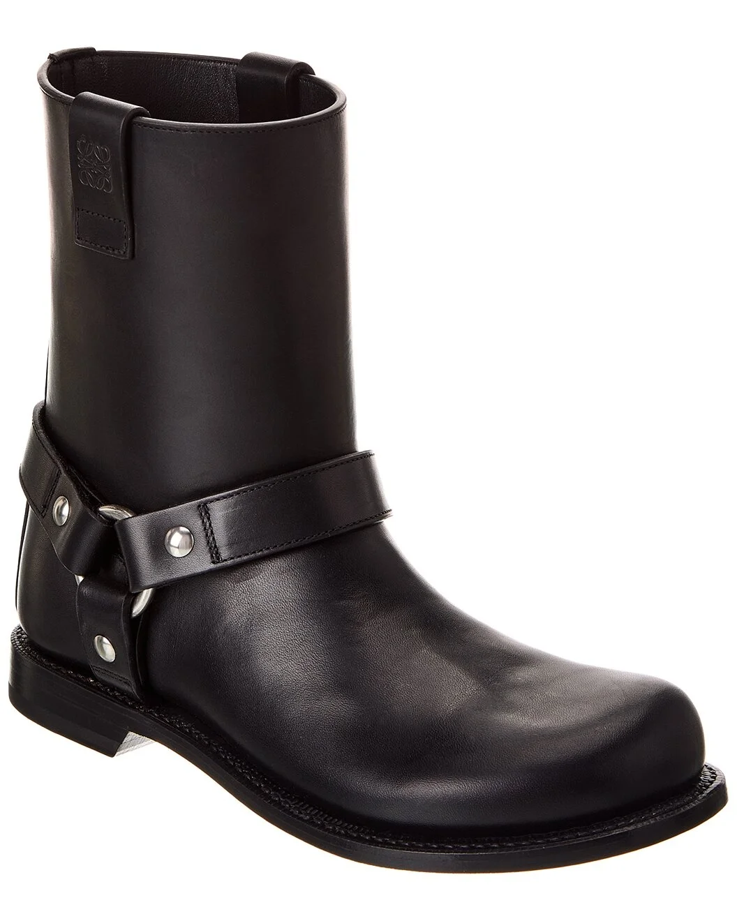 Loewe Campo Leather Biker Boot - 1