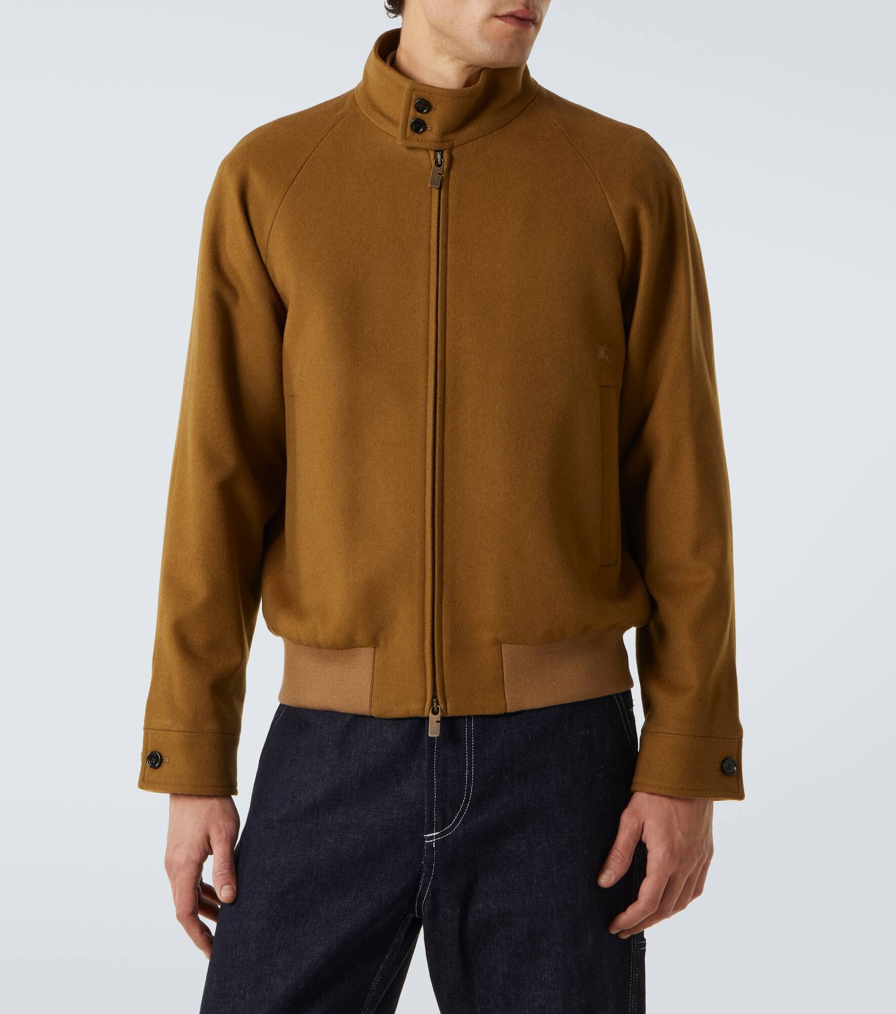 Harrington cashmere blouson jacket - 3