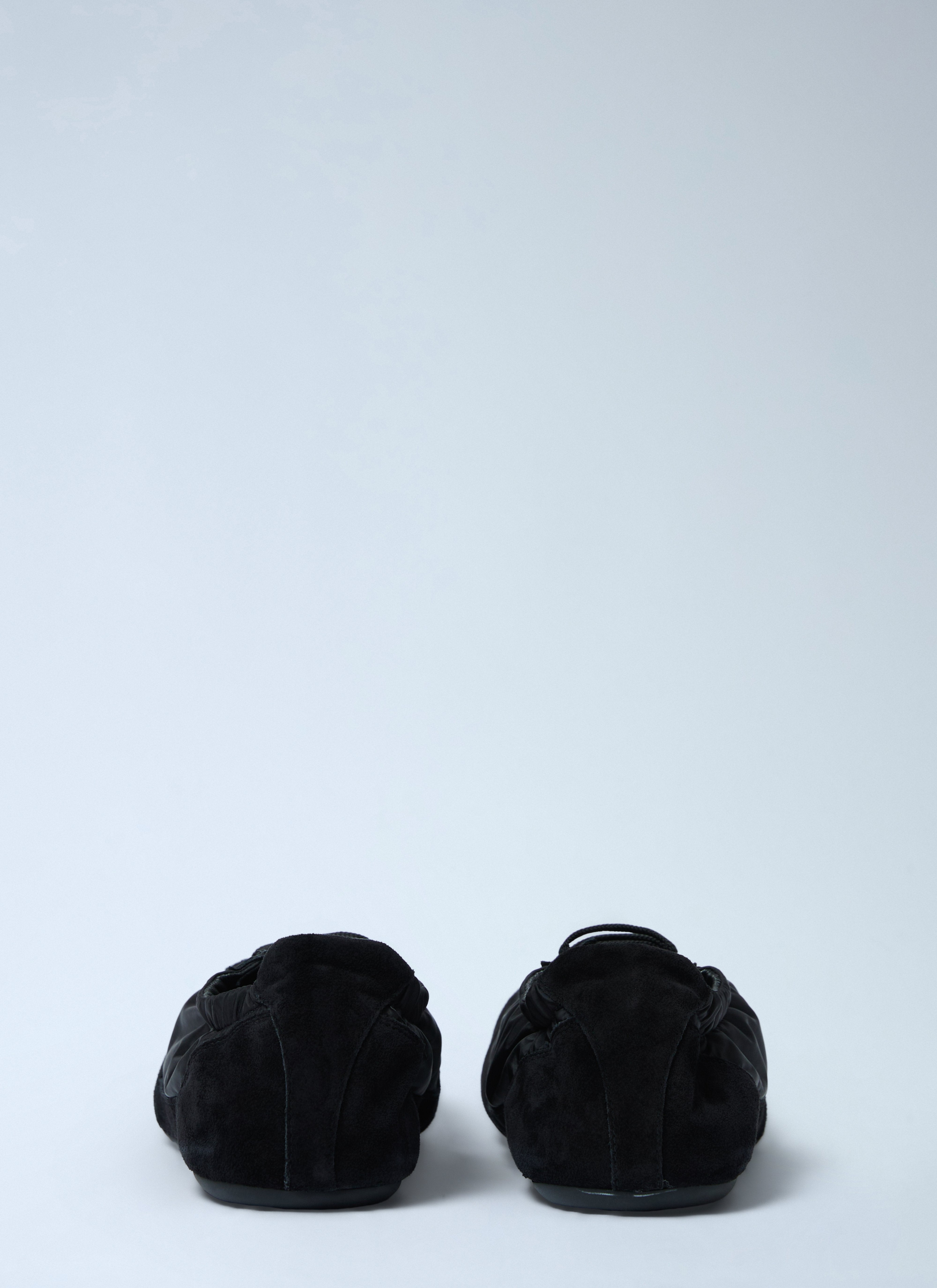 Prada Men Collapse Re-Nylon And Suede Sneakers - 5