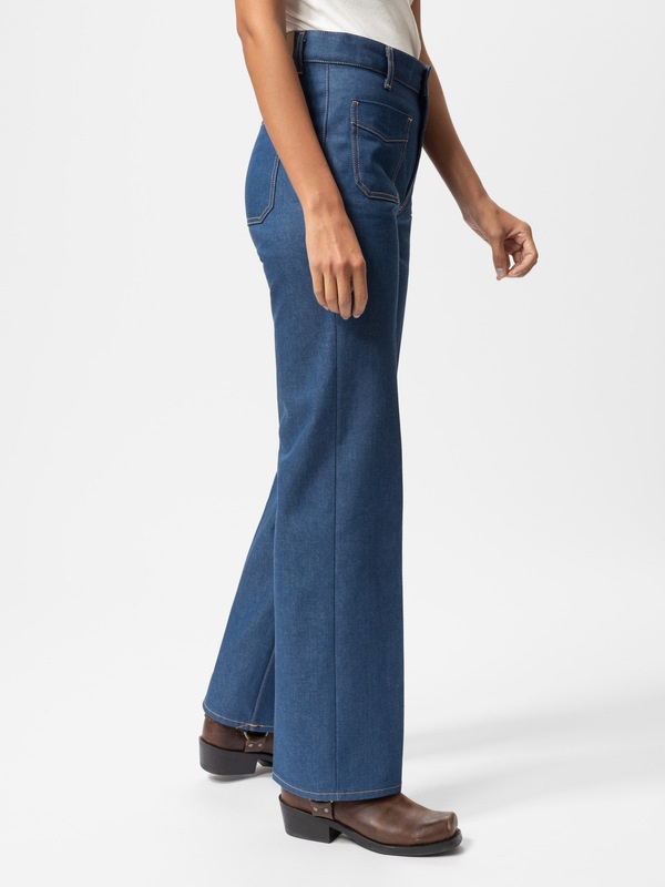 Holly Western Denim Pants - 6