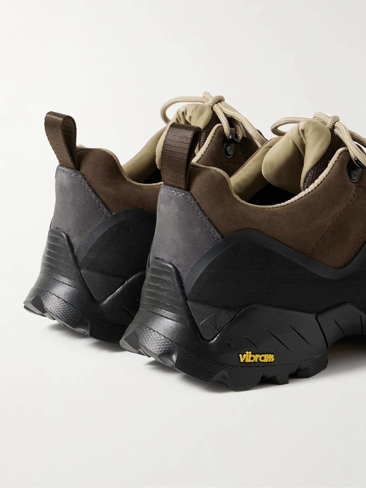 Katharina Rubber and Suede Hiking Sneakers - 5