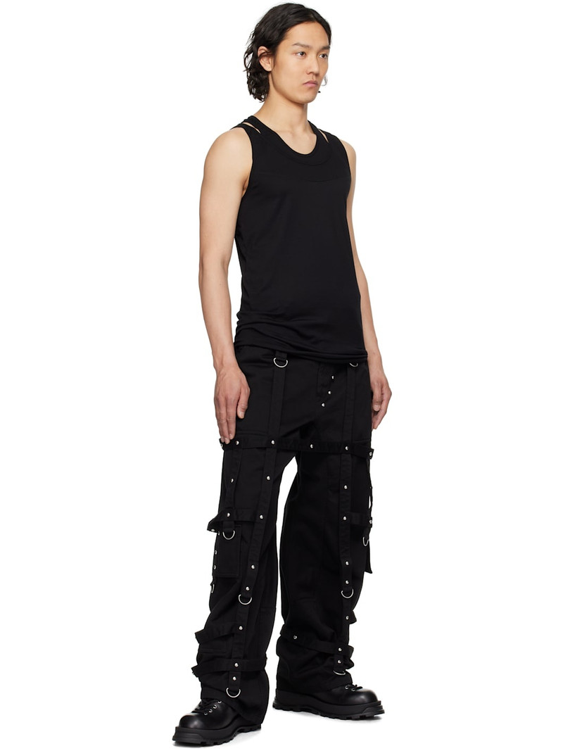 Julius Black Layered Tank Top outlook