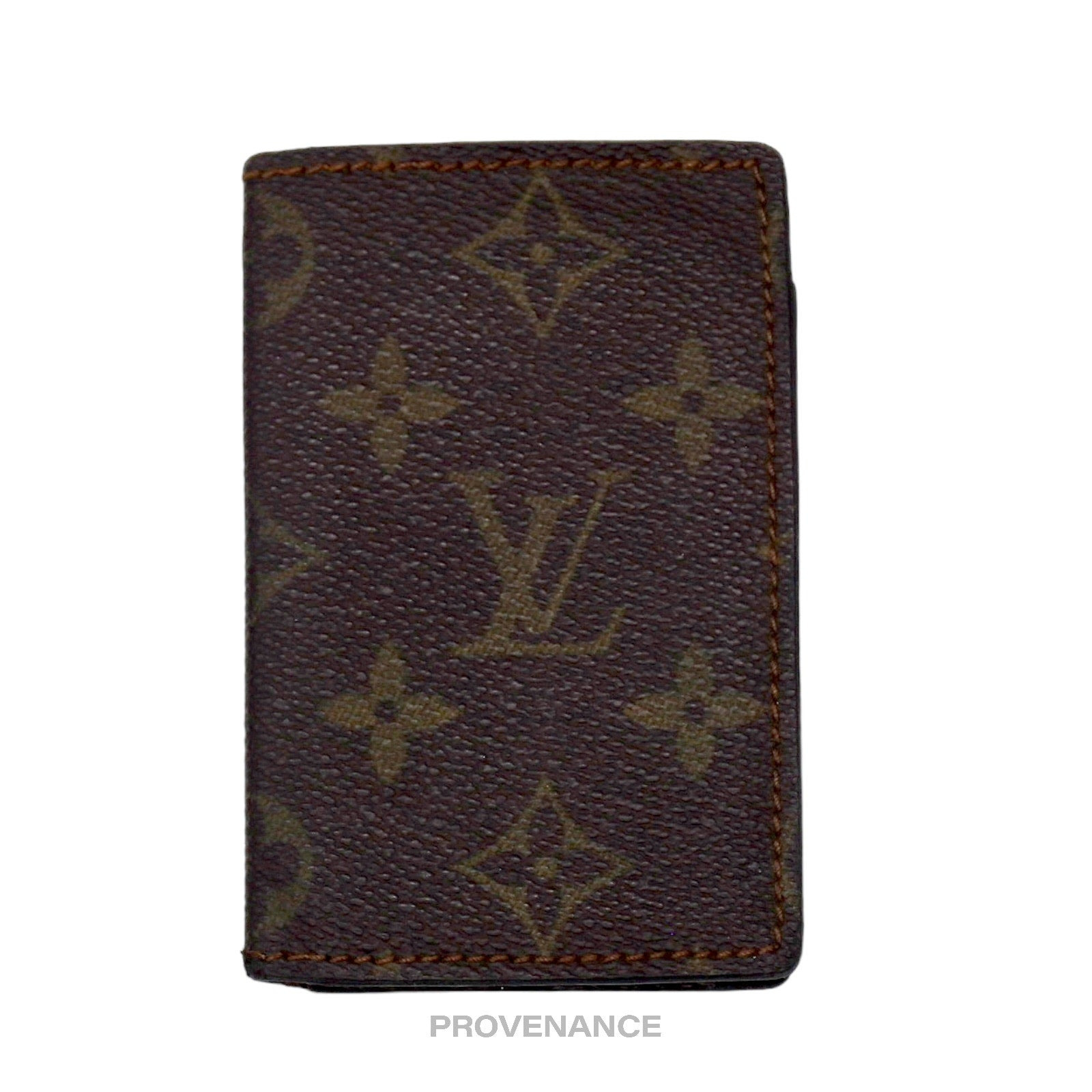 Louis Vuitton Pocket Organizer Card Wallet  - Monogram Small "f" - 2