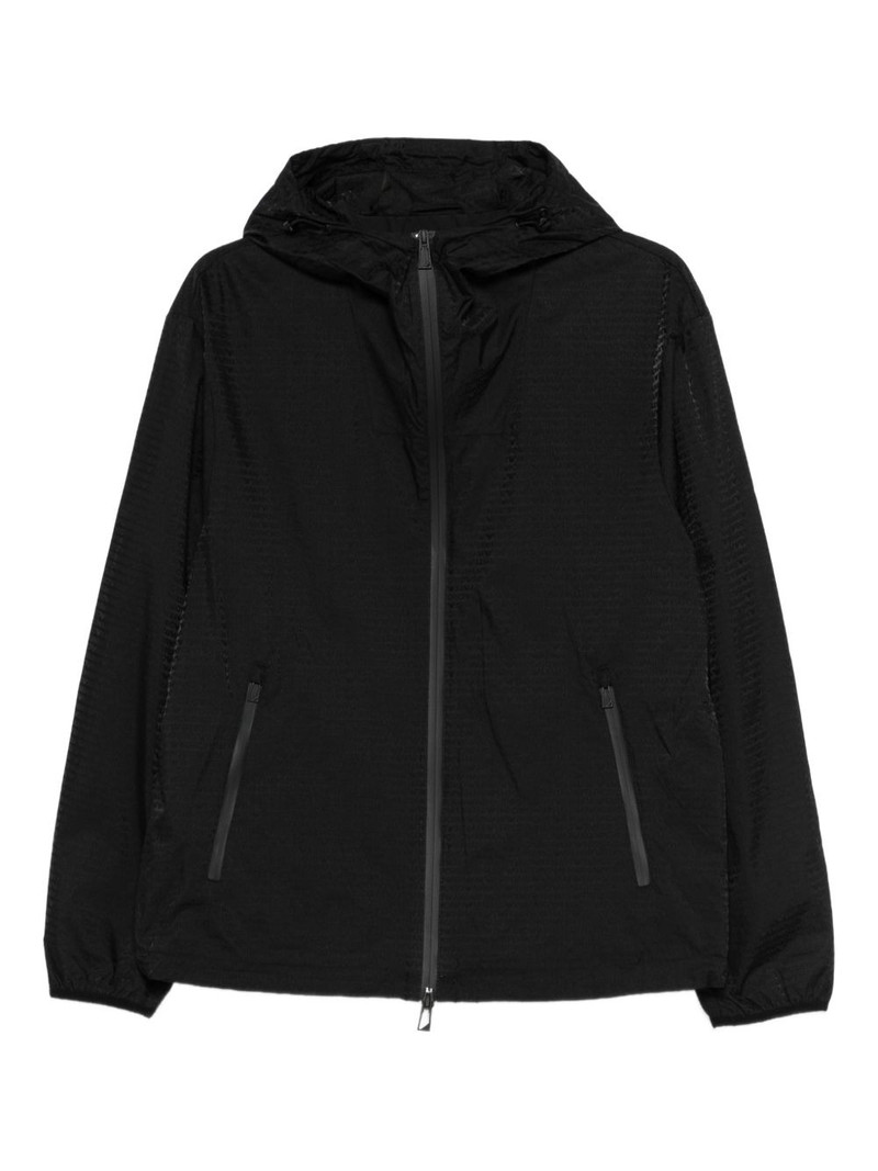 zip-up hooded jacket 1