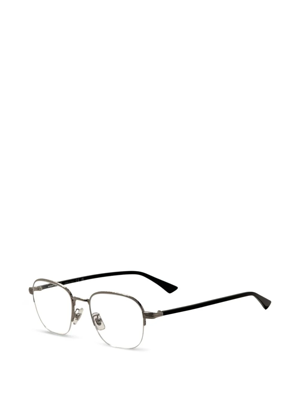 geometric-frame glasses - 1