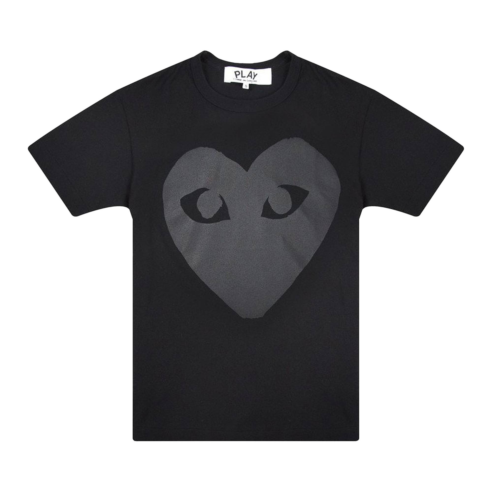 Comme des Garçons PLAY Heart T-Shirt 'Black/Black' - 1