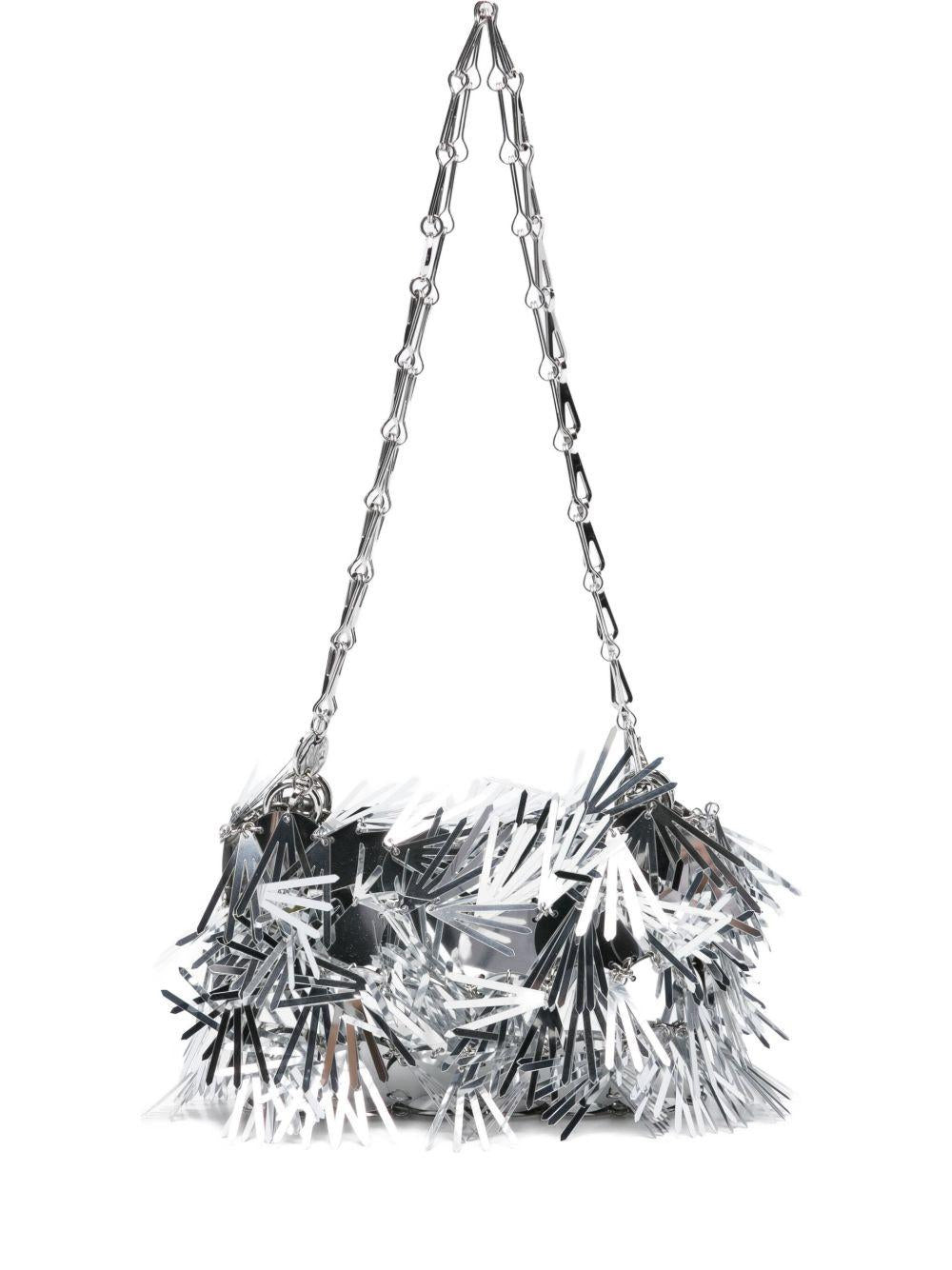 BORSA A MANO NANO SPARKLE RABANNE - 1