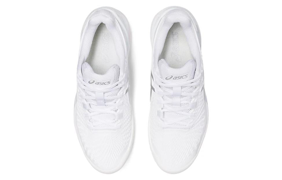 (WMNS) ASICS Gel Resolution 9 'White Pure Silver' 1042A208-100 - 5