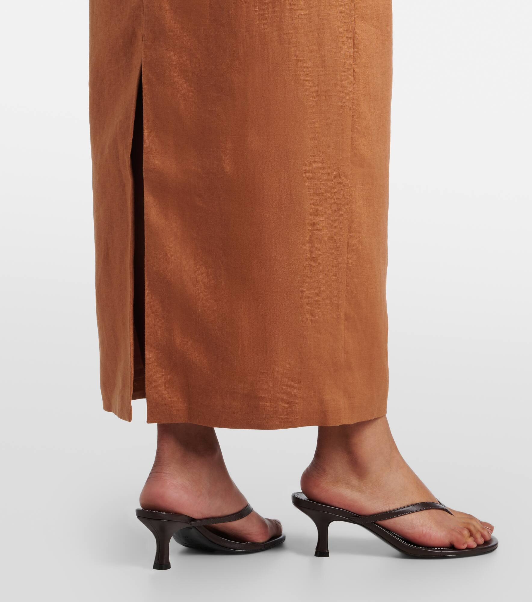 Evalita linen maxi dress - 5