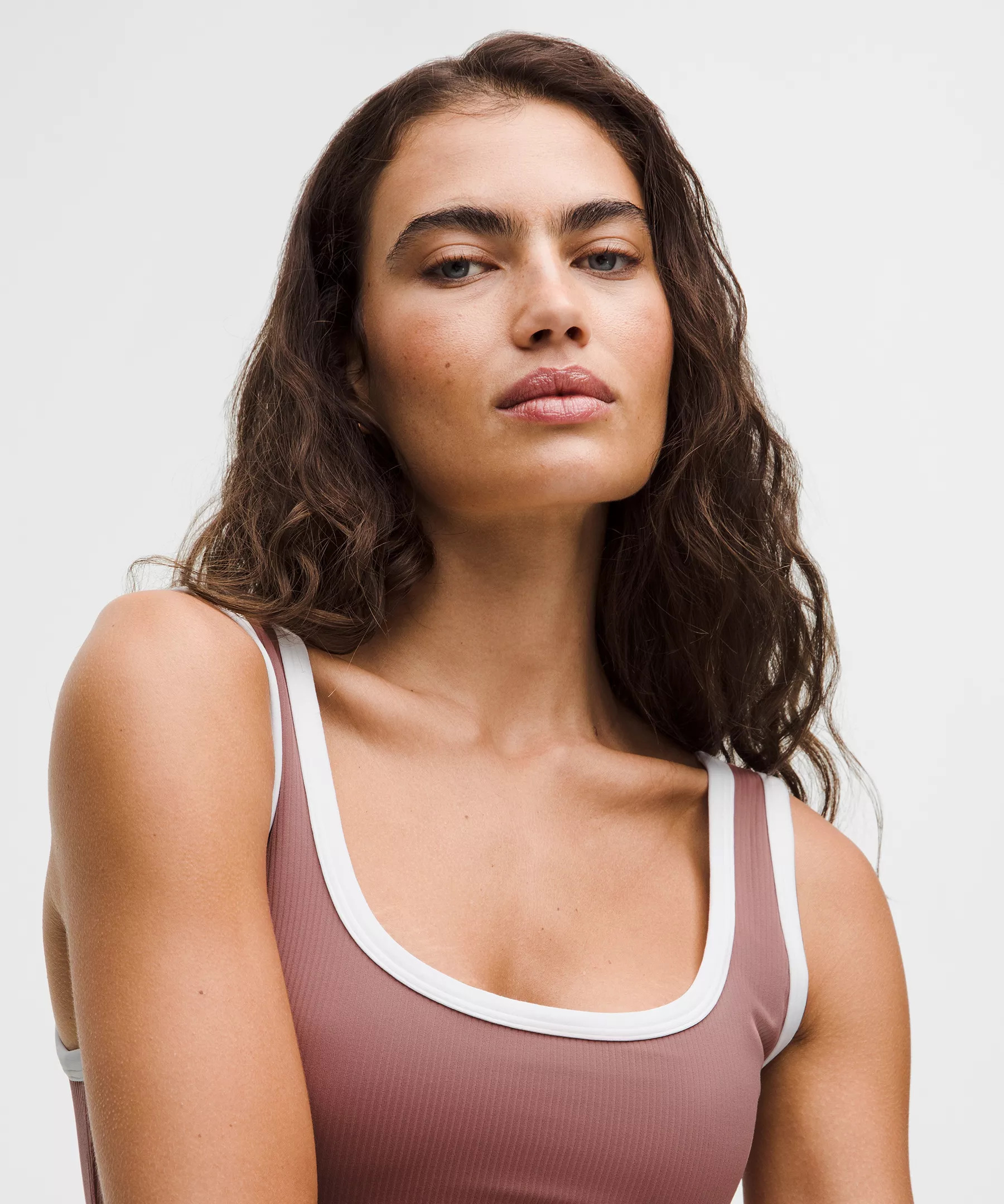 Ribbed Nulu Cropped Tank Top - 4