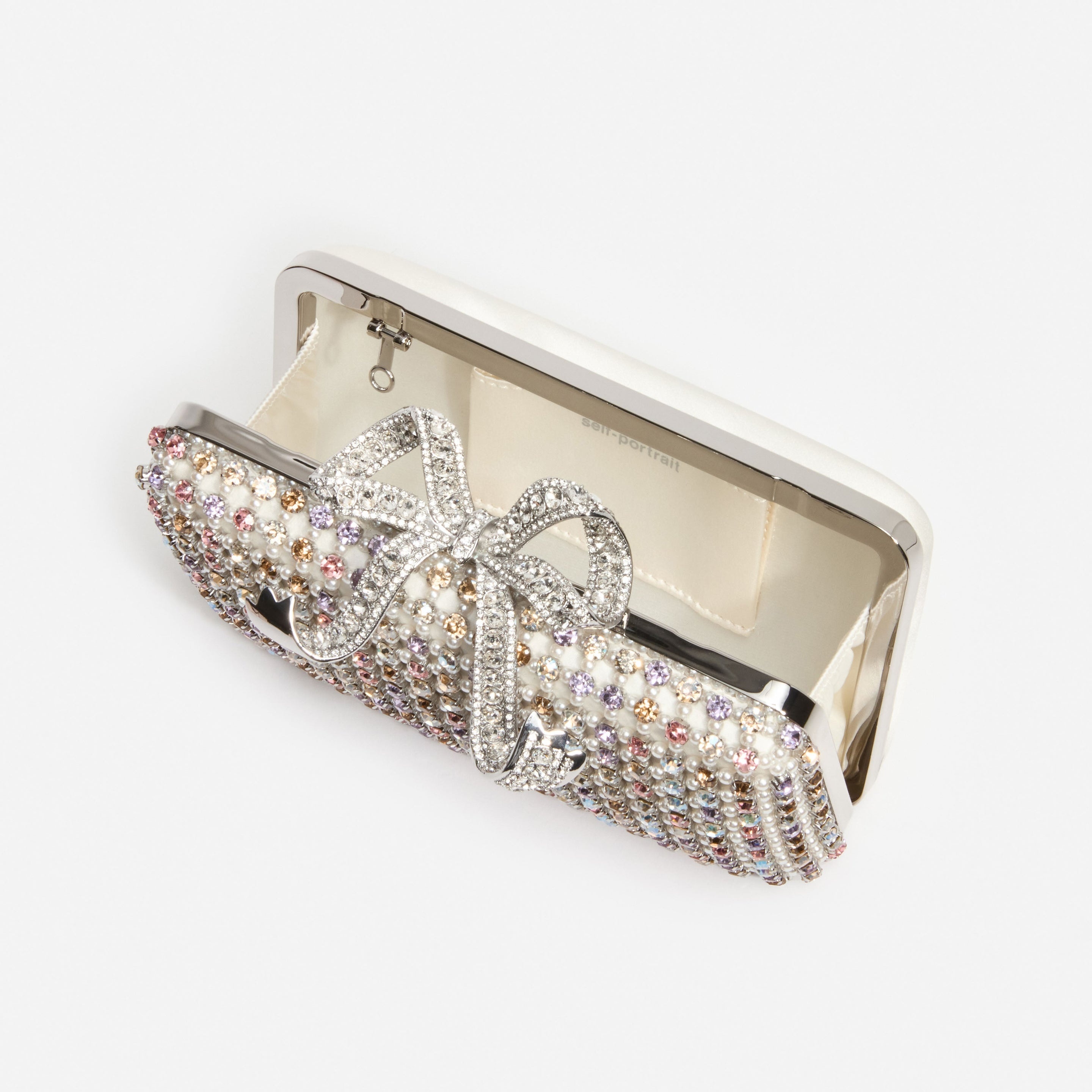 Multi Crystal Clutch Bag - 5