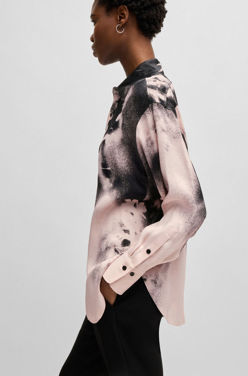 TAILORED BLOUSE WITH FLORAL PRINT 6