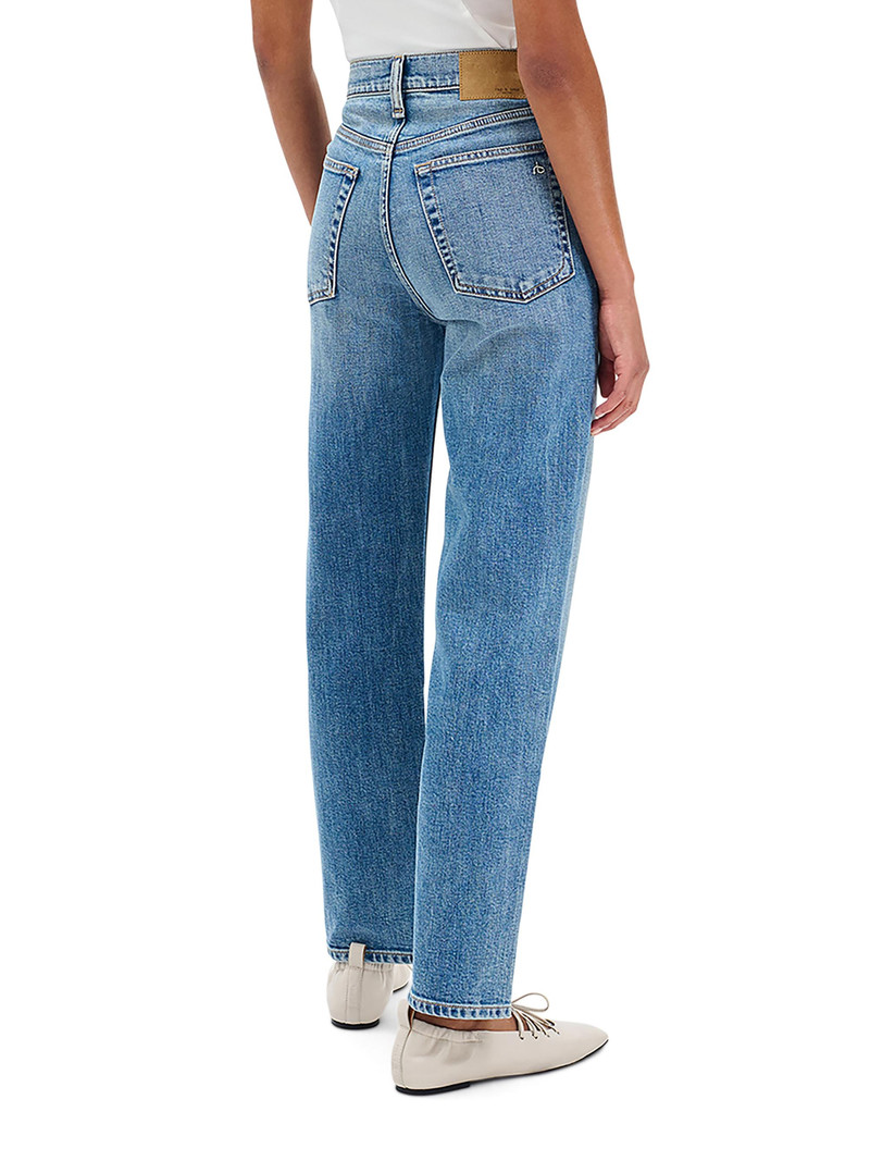 Women's Harlow Mid-Rise Ankle Straight Jeans - Amity 6