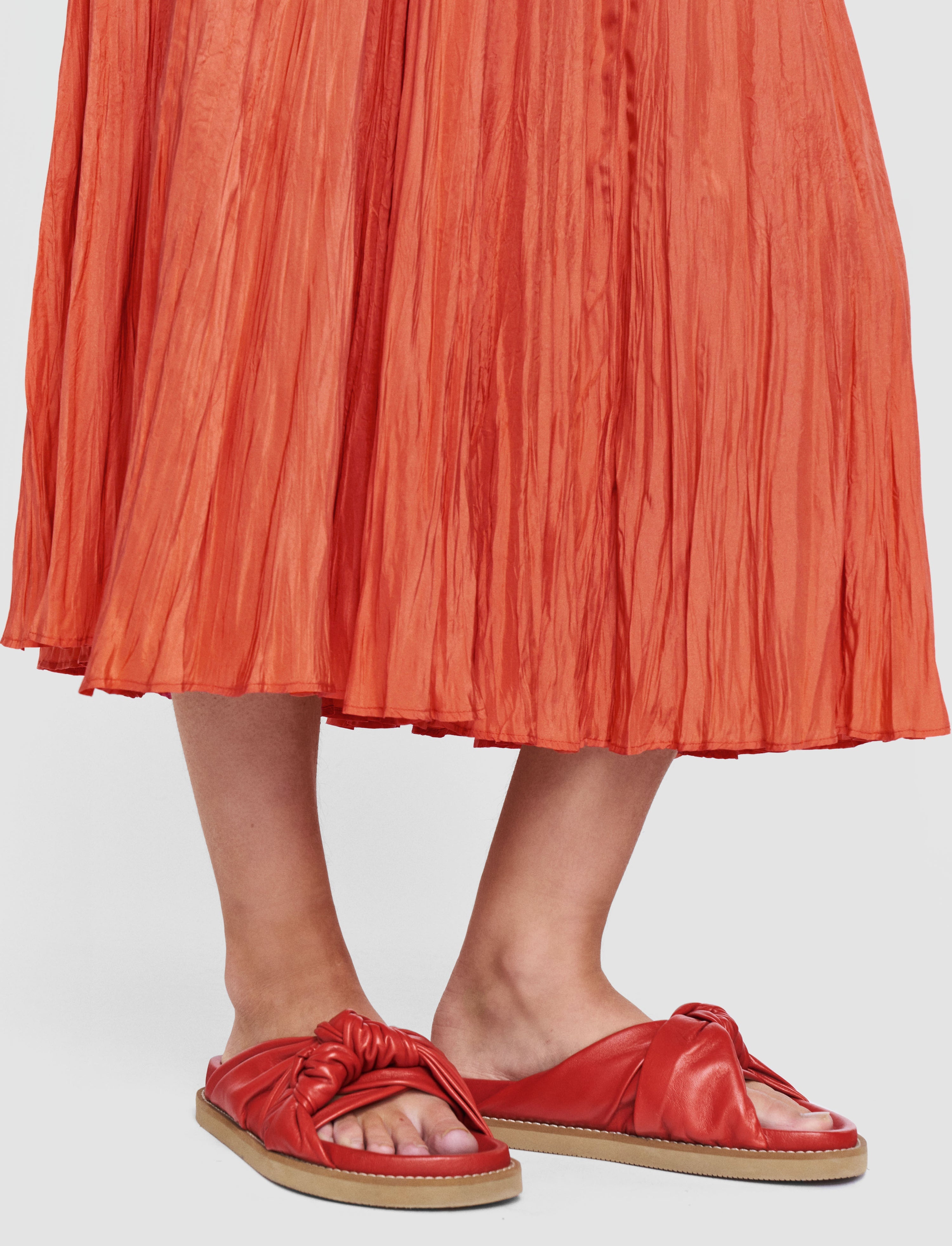 Sully Habotai Silk Skirt - 5