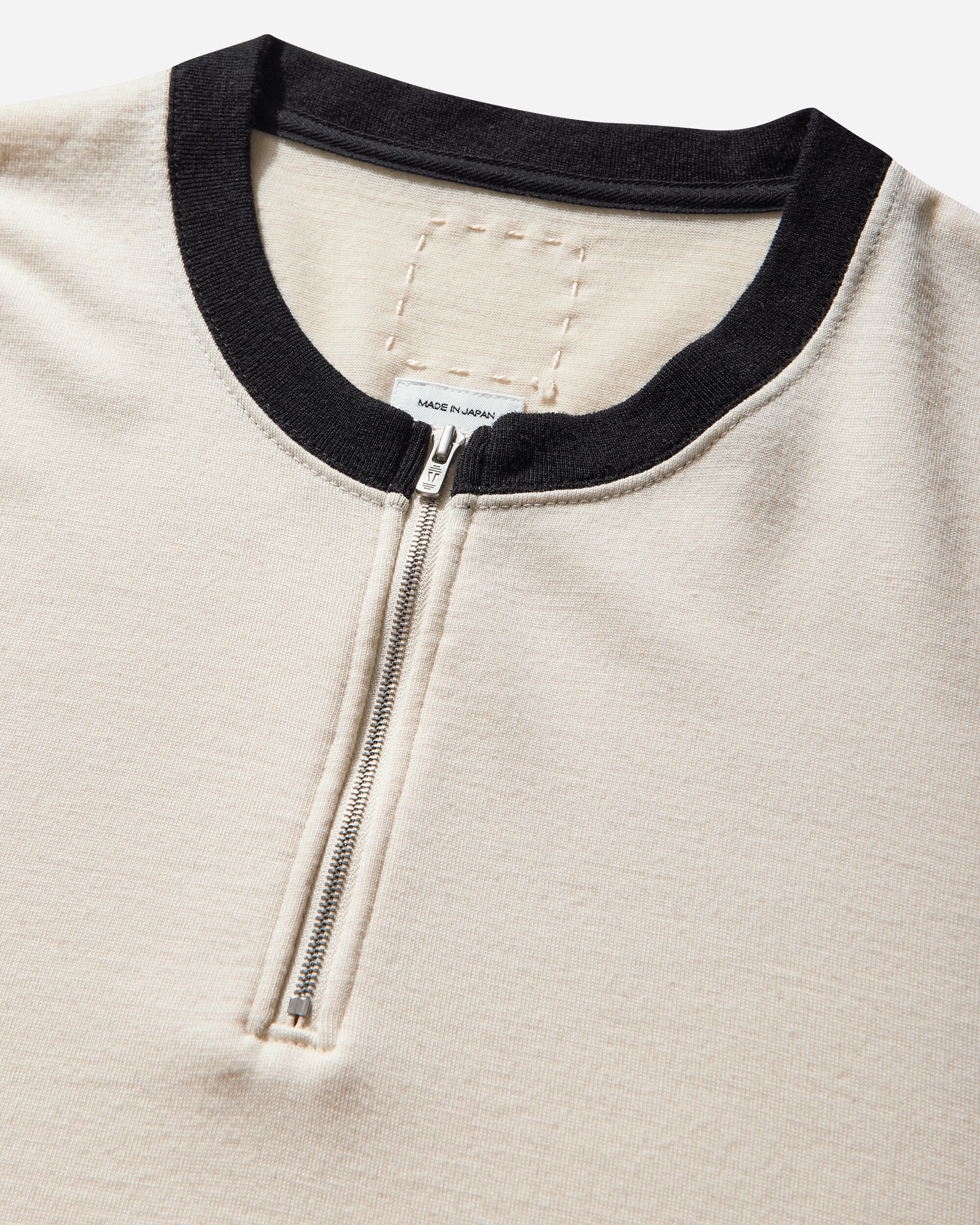 Men's Merckx CB Zip Sweater (Superfine) Off White - 3