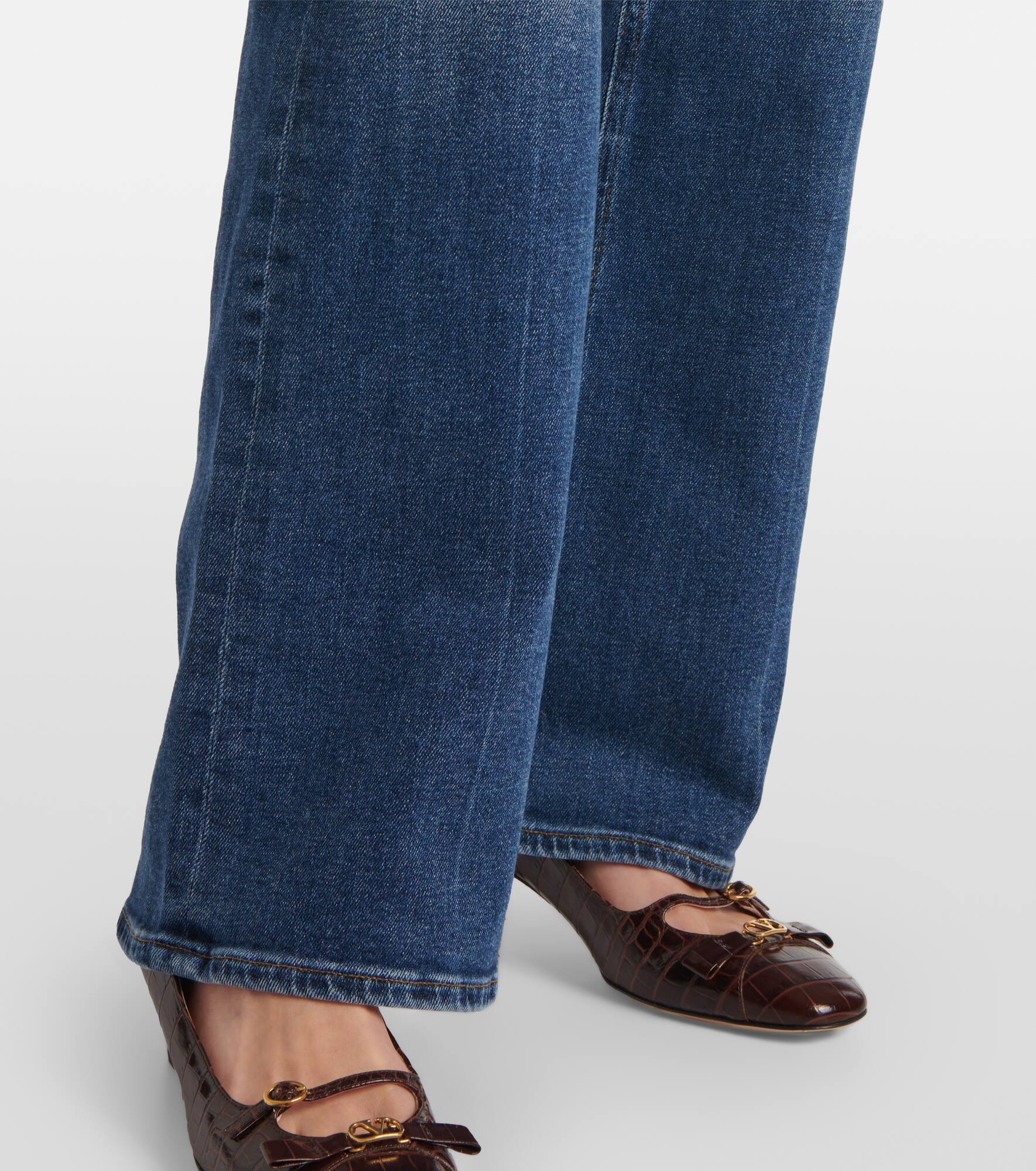 Vidia mid-rise bootcut jeans - 5