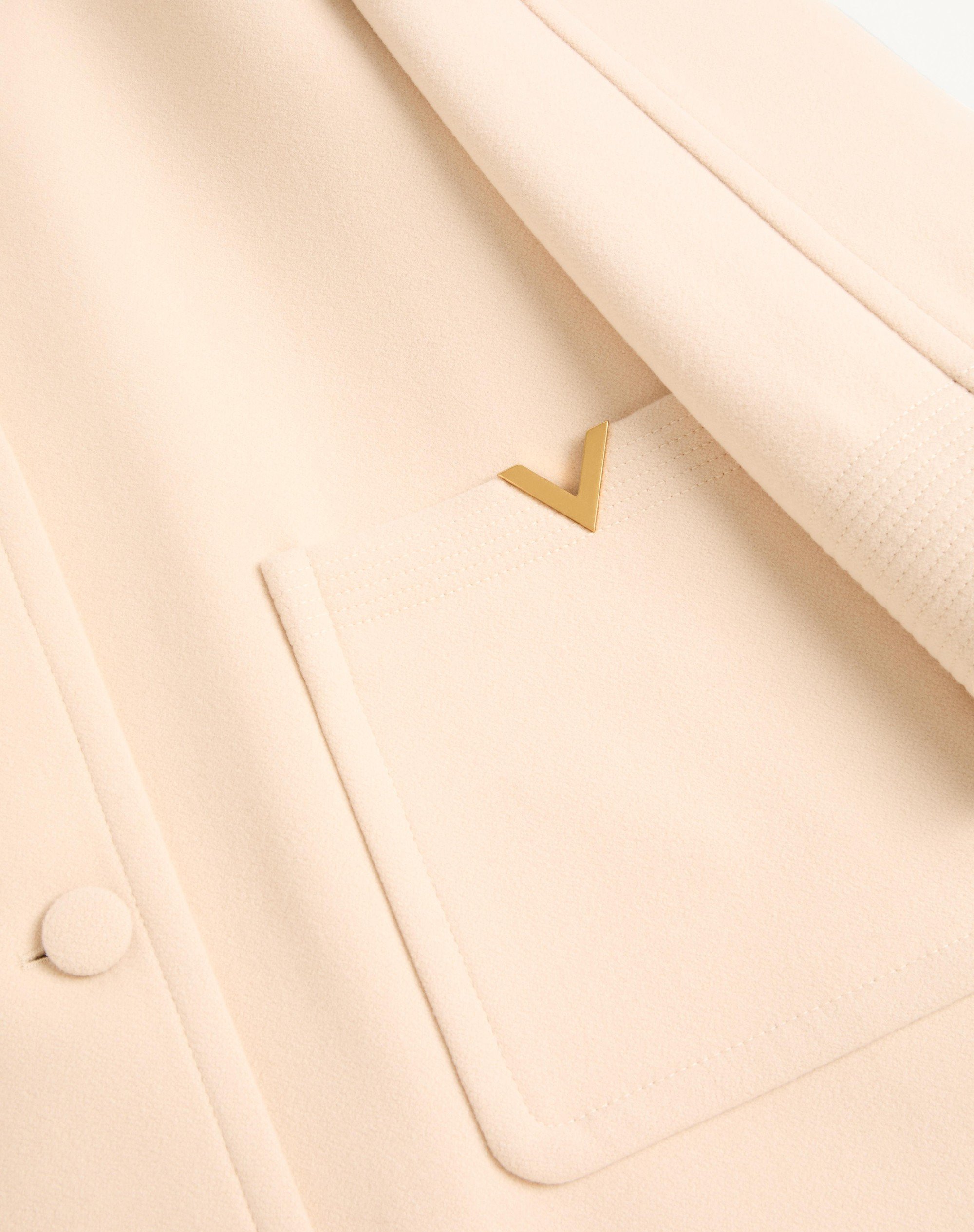 WOOL DRAP PEACOAT - 8