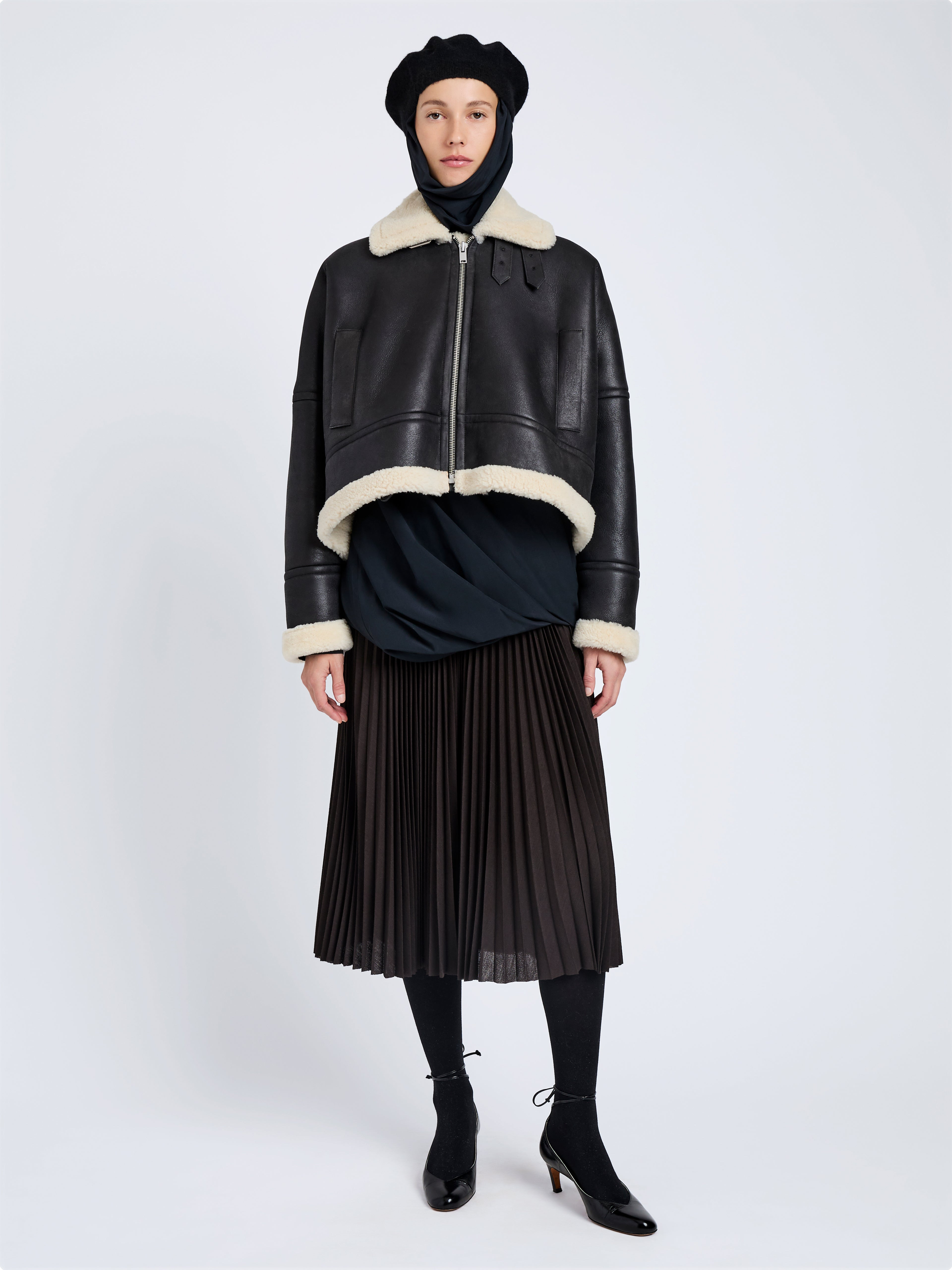 Alya Jacket in Shearling - 7