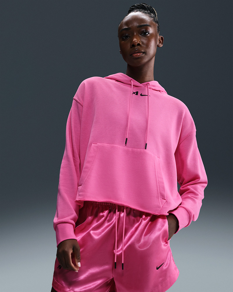 A'ja Wilson Women's Oversized Cropped Basketball Hoodie 1