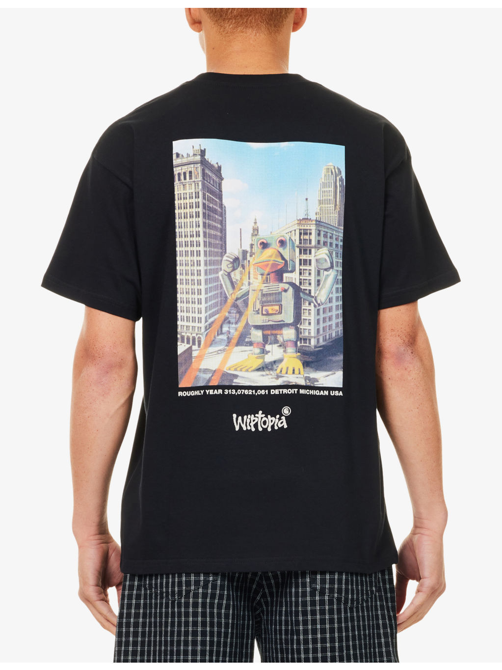 Wiptopia Printed Cotton-Jersey T-Shirt - 4