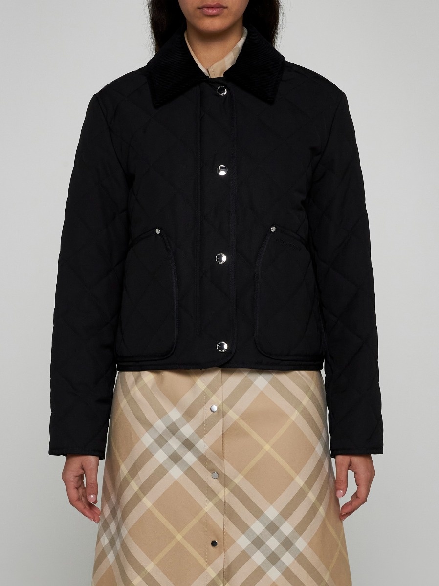 Lanford quilted fabric jacket - 3