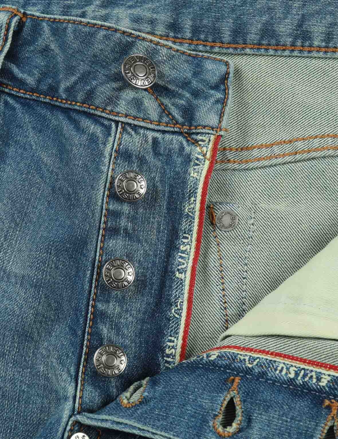 WASHED MULTIPLE DISTRESSED PRINT WITH SPLATTER MARKS CARROT FIT JEANS #2017 - 11