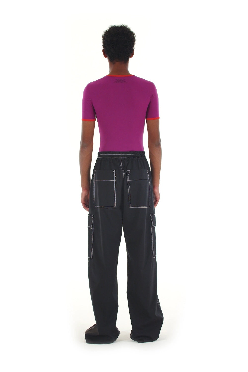 SUPER STRETCH T-SHIRT / purple - 3