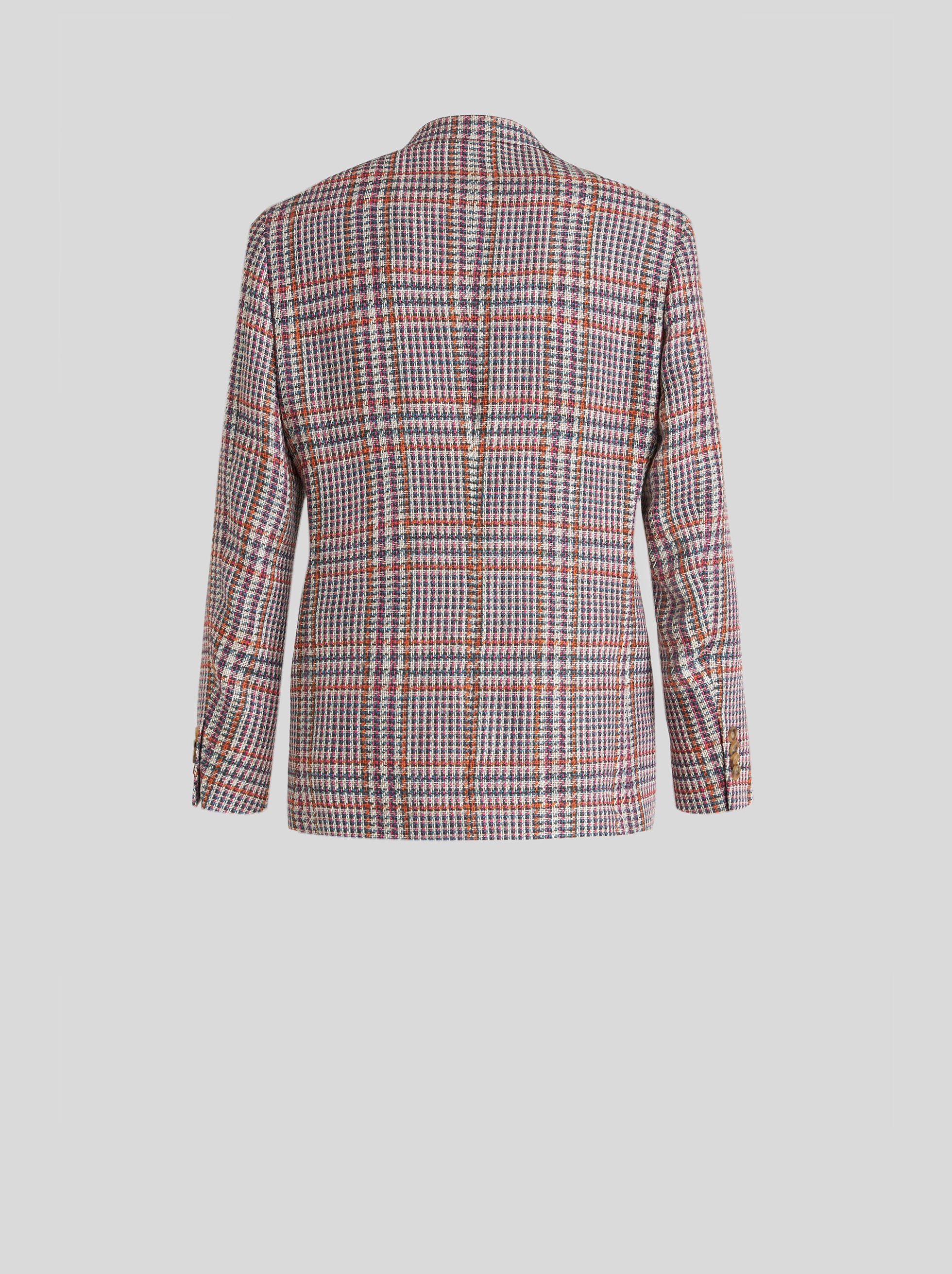 TAILORED PRINCE OF WALES CHECK JACKET - 6