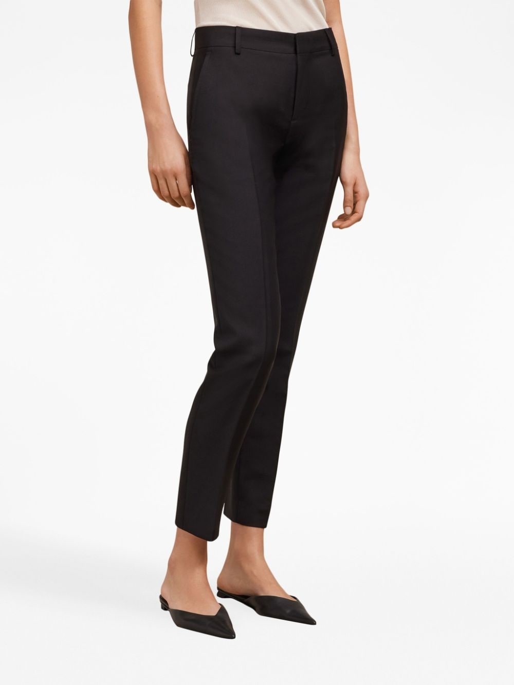 high-waist tailored trousers - 4