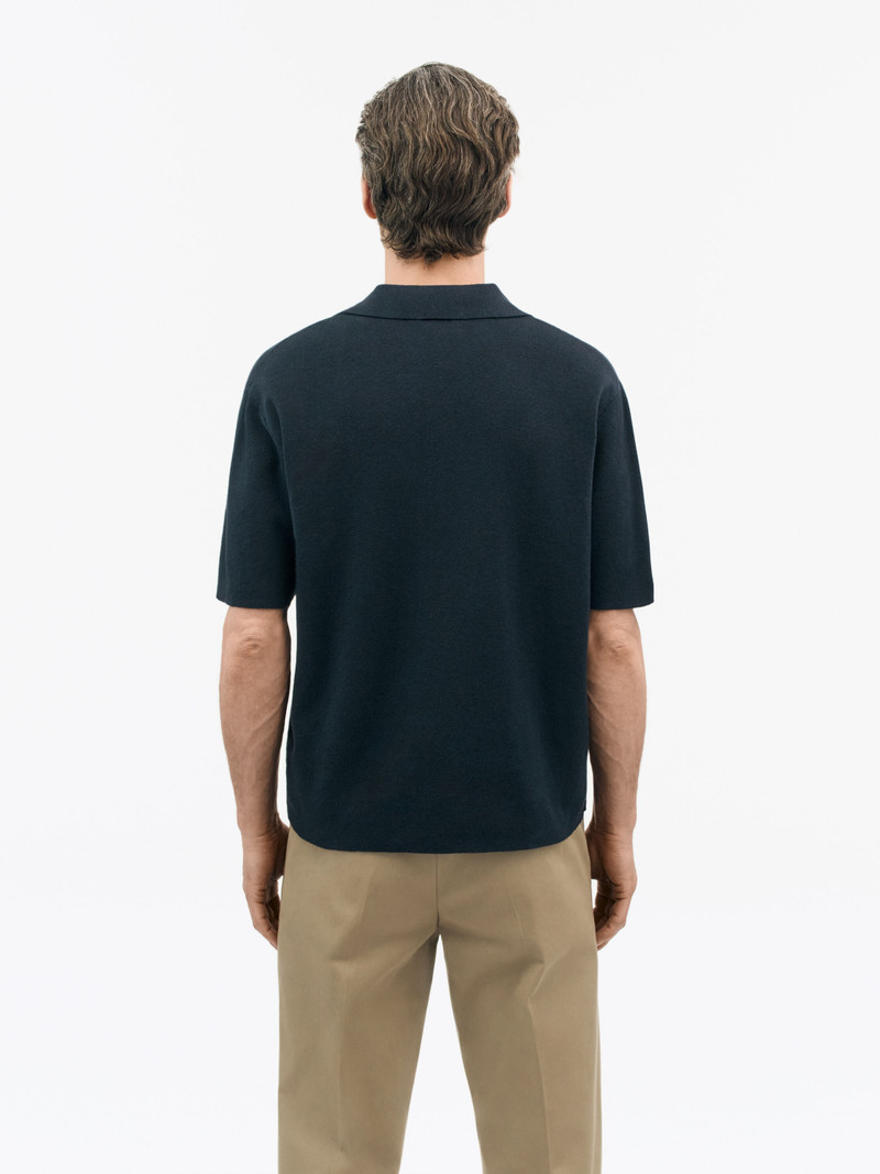 Maelon Knitted Linen Polo 4
