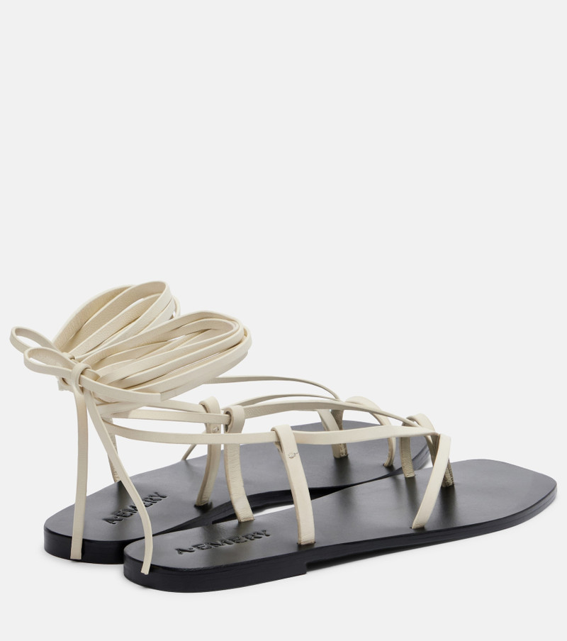 A.EMERY Nolan leather thong sandals outlook